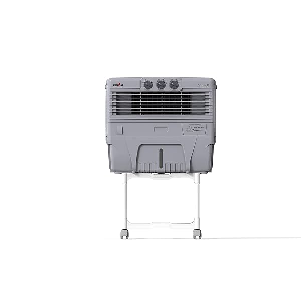 Image of Kenstar Wave 56 Litres Woodwool Tower Window Cooler (Grey)