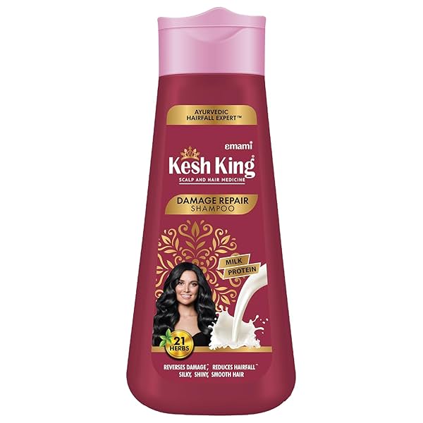 Image of Kesh King Ayurvedic Damage Repair Shampoo, 340ml.