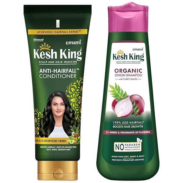 Image of Kesh King Ayurvedic Onion Shampoo 300ml 