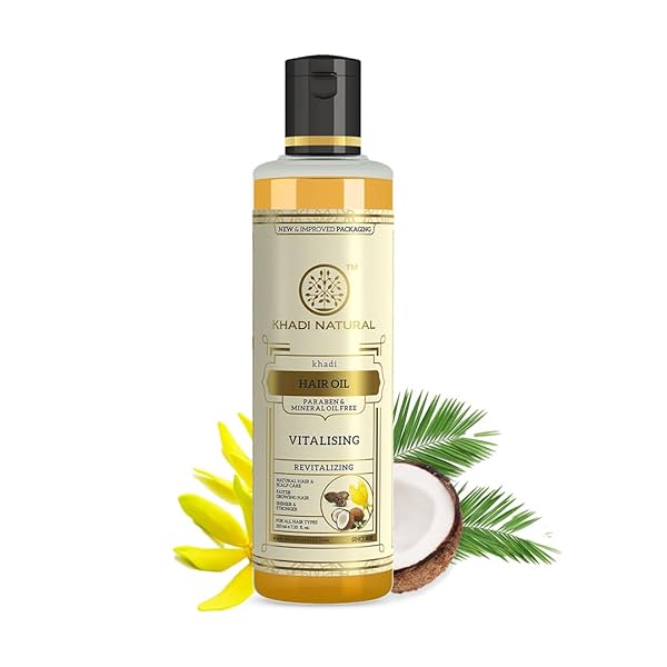 Image of Khadi Natural Vitalising Herbal Hair Oil