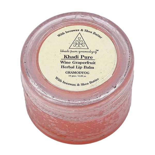 Image of Khadi Natural Wine Grapefruit Lip Balm