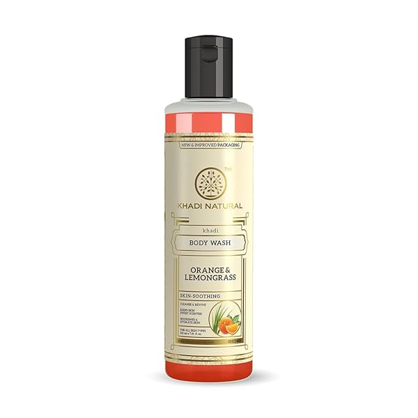 Image of Khadi Orange & Lemongrass Body Wash