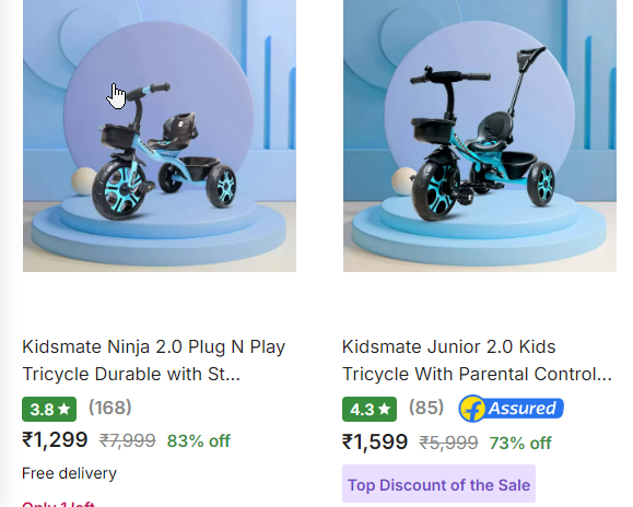 Image of Kids Cycles up to 83% Discount 