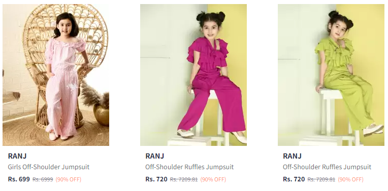 Image of Kids Wear Branded @ Minimum 90% Discount