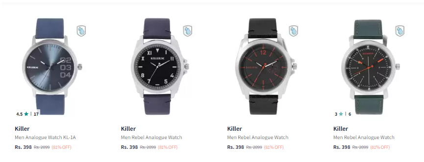 Image of Killer Watches Start From ₹398