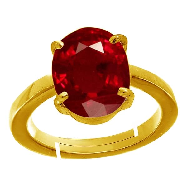 Image of Kirti Sales 13.25 Ratti 12.50 Carat Natural Ruby Stone Ring