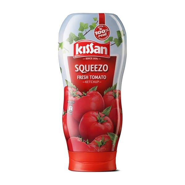 Image of Kissan Squeezo Fresh Tomato Ketchup, 450 Grams