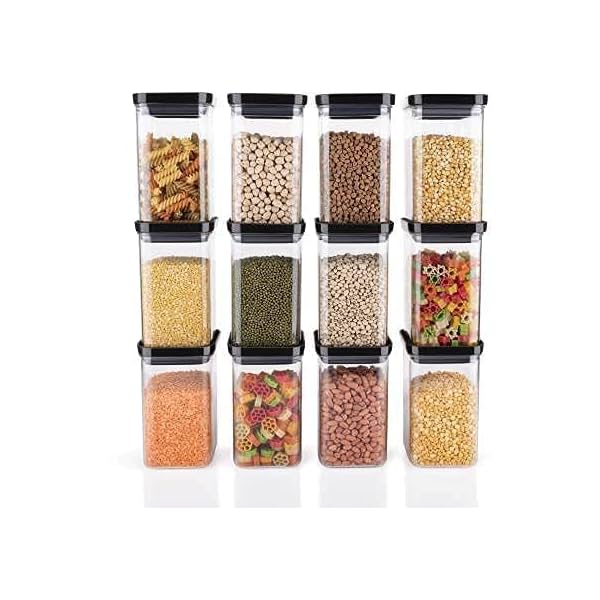 Image of Kitchwell Plastic Air Tight Containers 1100ml set