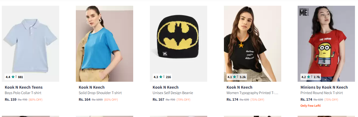 Image of Kook N Keech up to 85% Discount 