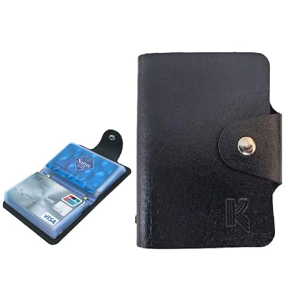 Image of Kraptick 20 Slots Cardholder with Double-Sided Slot