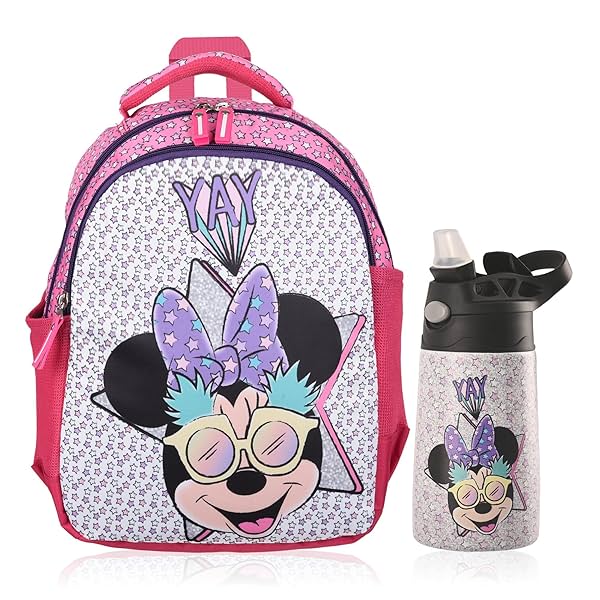 Image of Kuber Industries Backpack & Water Bottle Combo SO2