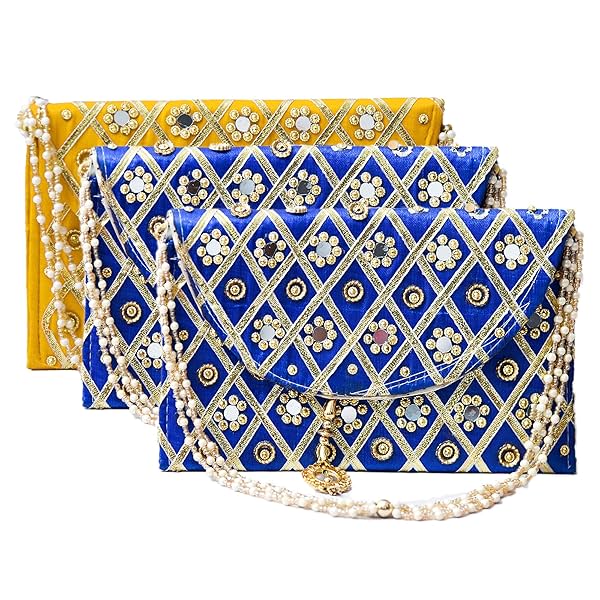 Image of Kuber Industries Clutch Purse | Hand Purse | Ladies Hand Purse with Handle