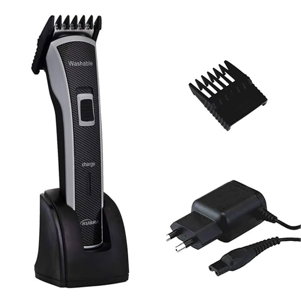 Image of Kubra KB-6166 Beard Trimmer with Charging Dock (Black)