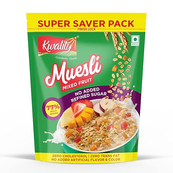 Image of Kwality Muesli Mixed Fruit 700g Super Saver Pack