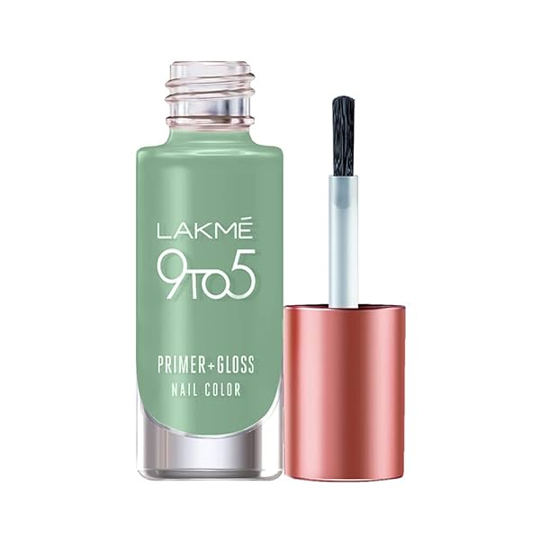 Image of LAKMÉ 9 To 5 Primer + Glossy Finish Nail Colour