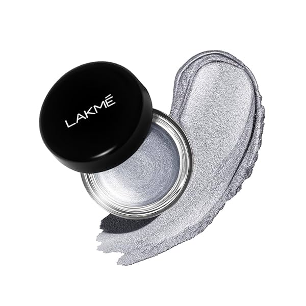 Image of LAKMÉ Absolute Explore Eye Paint Shimmering Cream Silver, 1 Count