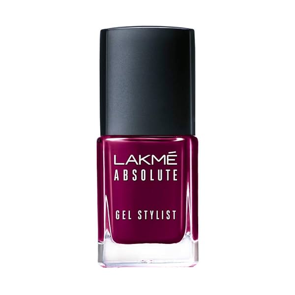 Image of LAKMÉ Absolute Gel Finish Stylist Shimmery Nail Color|| Royalty|| 12Ml