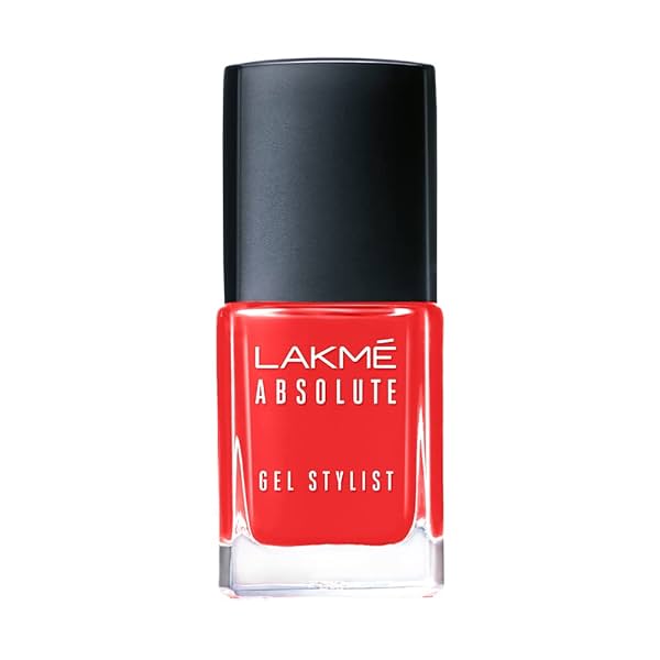 Image of LAKMÉ Absolute Glossy Finish Gel Stylist Salmon Souffle, 12 Milliliters