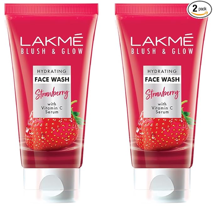 Image of LAKMÉ Blush & Glow Strawberry Refreshing Gel Face Wash