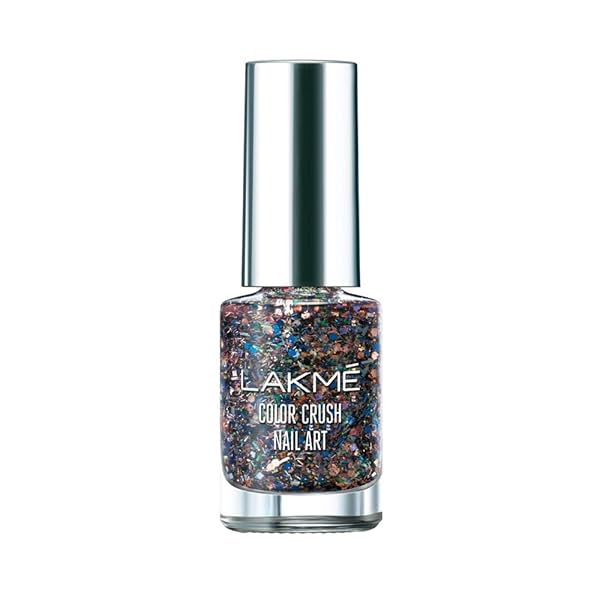 Image of LAKMÉ Color Crush Nail Art, G12, 6Ml, Shimmery Finish