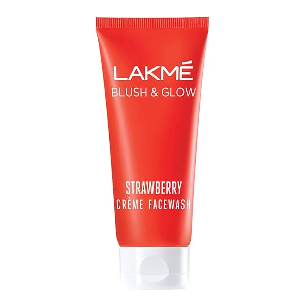 Image of LAKMÉ Strawberry Creme Face Wash 100 G