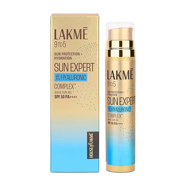 Image of LAKMÉ Sun Expert Hyaluronic Sunscreen Gel SPF 50 PA++++, 56g