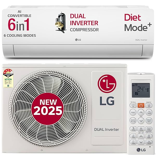 Image of LG 1.5 Ton 4 Star DUAL Inverter Split AC