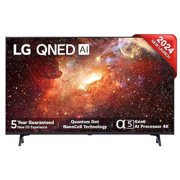 Image of LG 139 cm (55 inches) QNED-75 Year 2024 Edition 4K Ultra HD (3840x2160) Smart WebOS QNED TV 55QNED75SRA