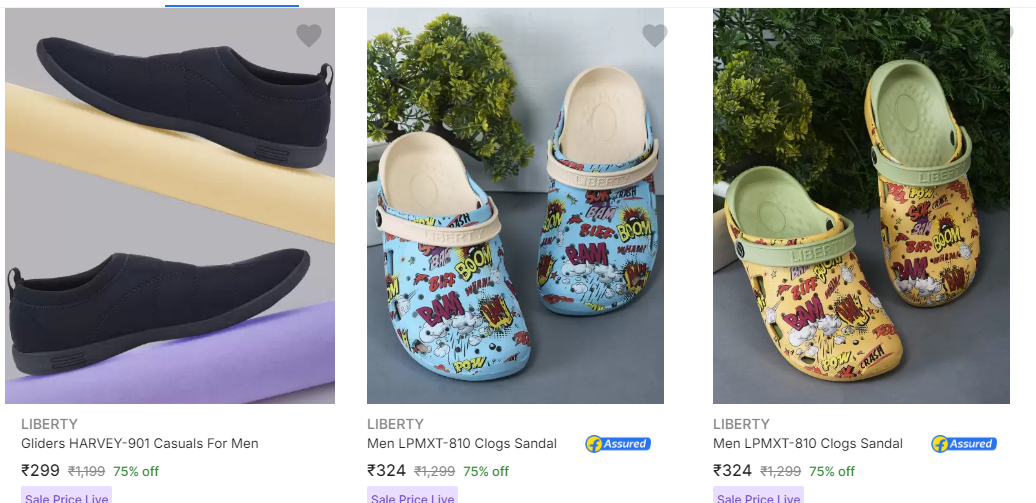 Image of LIBERTY Shoes at ₹299