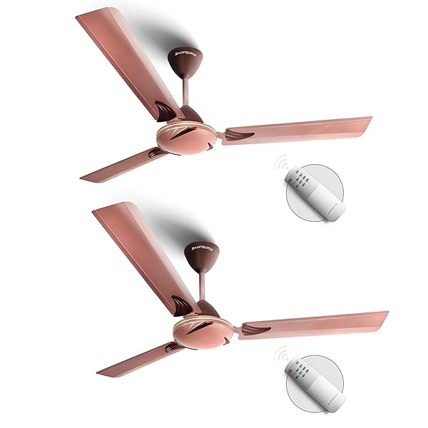 Image of LONGWAY 48inch Remote Controlled 3 Blade Anti-Dust Ceiling Fan