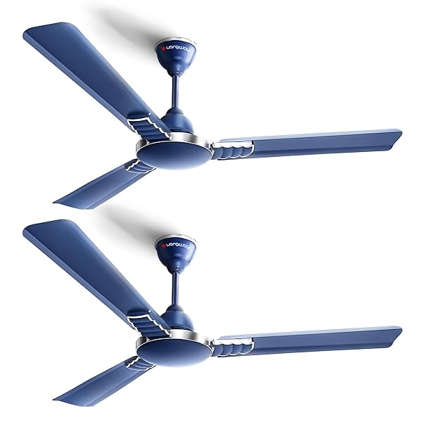 Image of LONGWAY Wave P2 1200 mm / 48 inch 400 RPM Ceiling Fan Pack of 2