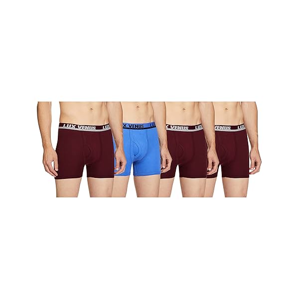 Image of LUX VENUS Men's Pack of 3 Plain Boxers