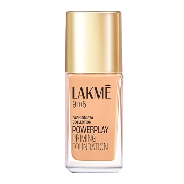 Image of Lakmé 9To5 Primer + Matte Perfect Cover Foundation, W120 Warm Crème, 25 ml