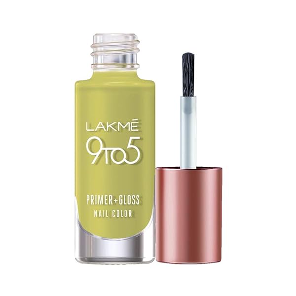 Image of Lakme 9 to 5 Primer + Gloss Nail Colour 6 ml