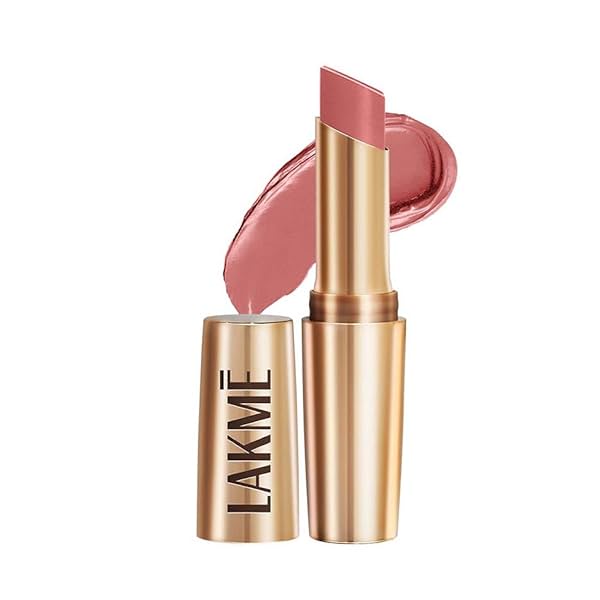 Image of Lakme 9TO5 Primer + Matte Lip Color MP7 Blushing Nude, 3.6 g