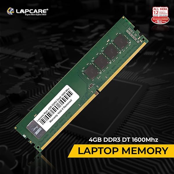 Image of Lapcare Ram 4GB DDR3 Desk 1600 Mhz