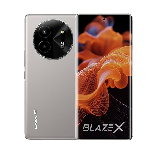 Image of Lava Blaze X 5G - Titanium Grey (4GB RAM | 128GB Storage)