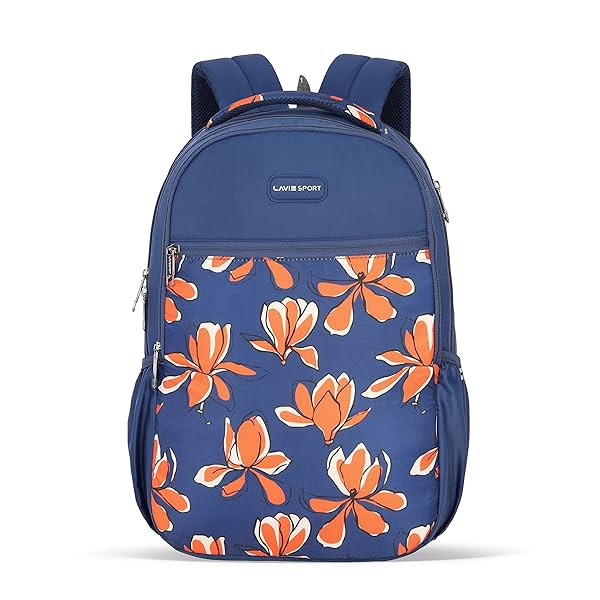 Image of Lavie Floral Printed School Backpack (26L)