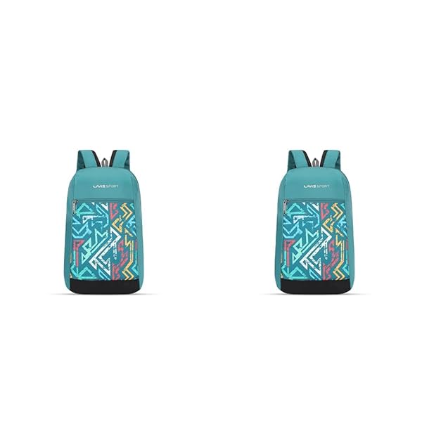 Image of Lavie Sport 11 Litres Sprinter Daypack 1 Compartment Unisex Small Casual Bag (Pack of 2)