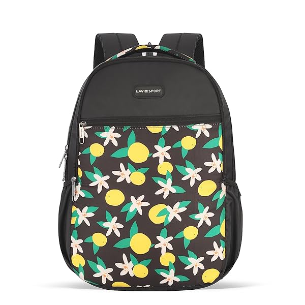 Image of Lavie Sport 45cm Floral Printed 26 Litres School Backpack for Girls |.