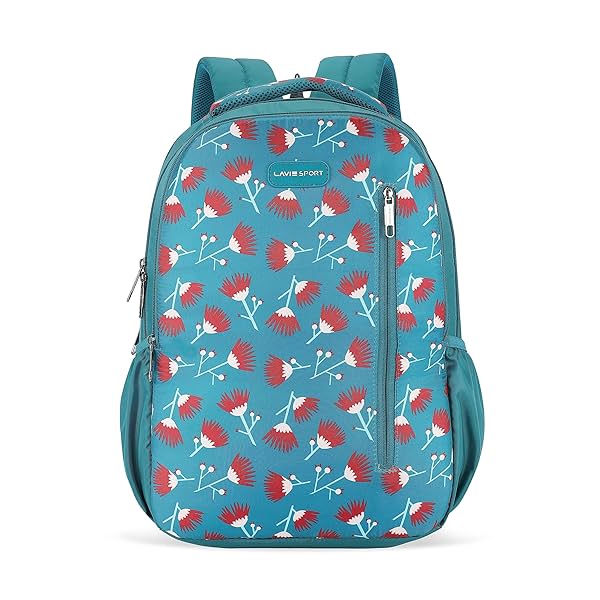 Image of Lavie Sport 45cm Floral Printed 26 Litres School Backpack for Girls