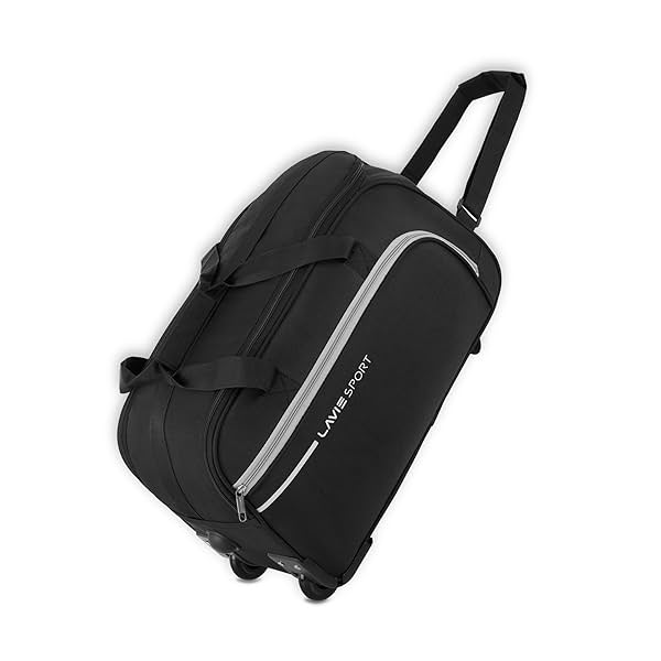 Image of Lavie Sport Galactic M Cabin Size 53 cms Wheel Duffle Bag | 2 Wheel Duffle Wheeler Bag