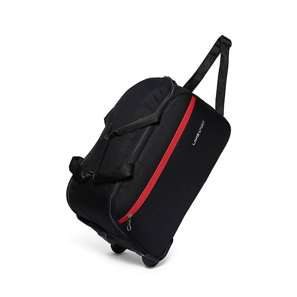 Image of Lavie Sport Lino M Duffle Wheeler Bag | 2 Wheel Duffle Bag | Duffle Bag with Adjustable Handle