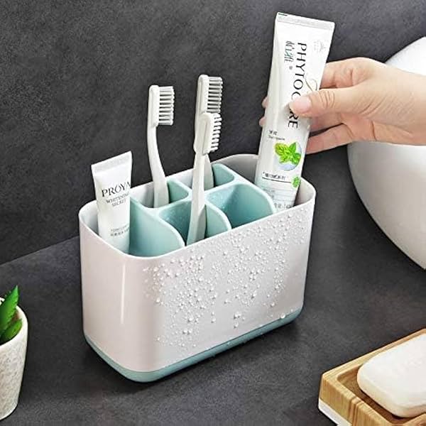 Image of Leawall Easy-Store Toothbrush Caddy