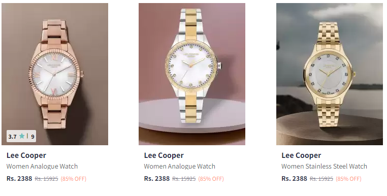 Image of Lee Cooper Watches Up to 85% Discount