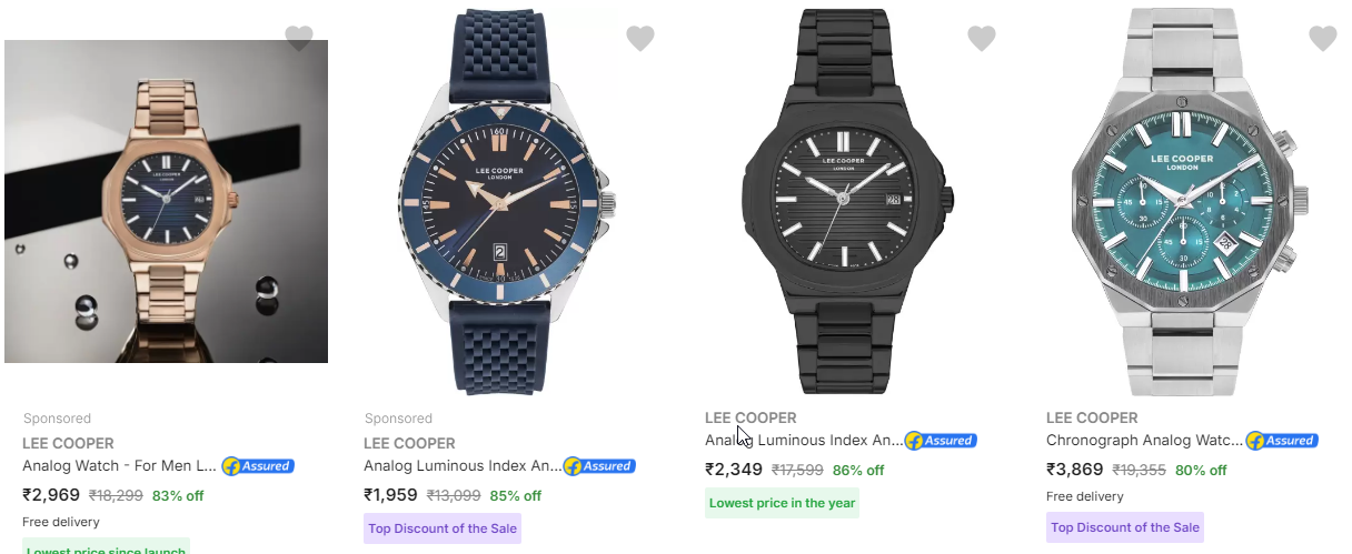 Image of Lee Cooper Wrist Watches