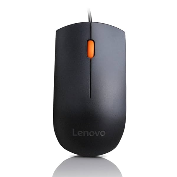 Image of Lenovo 300 Wired Plug & Play USB Mouse