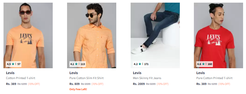 Image of Levi's Men Clothes Up to 70% Discount 