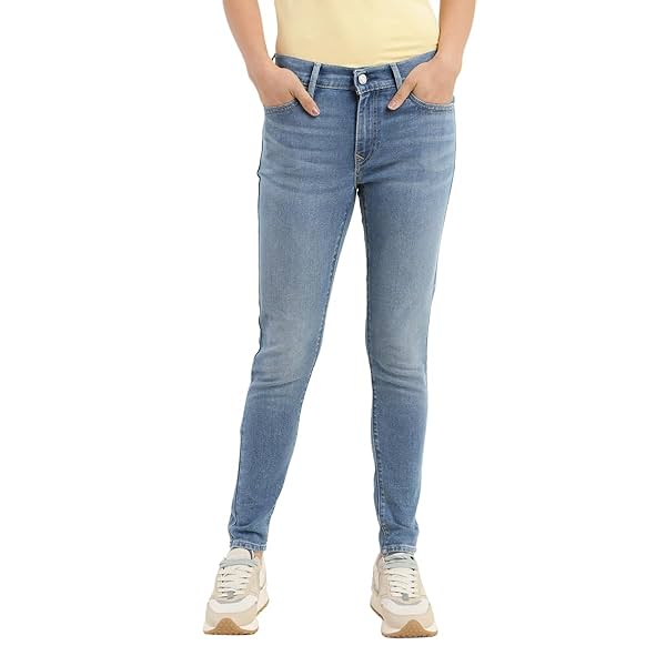 Image of Levi's Women's 710 Super Skinny Fit Mid Rise Jeans