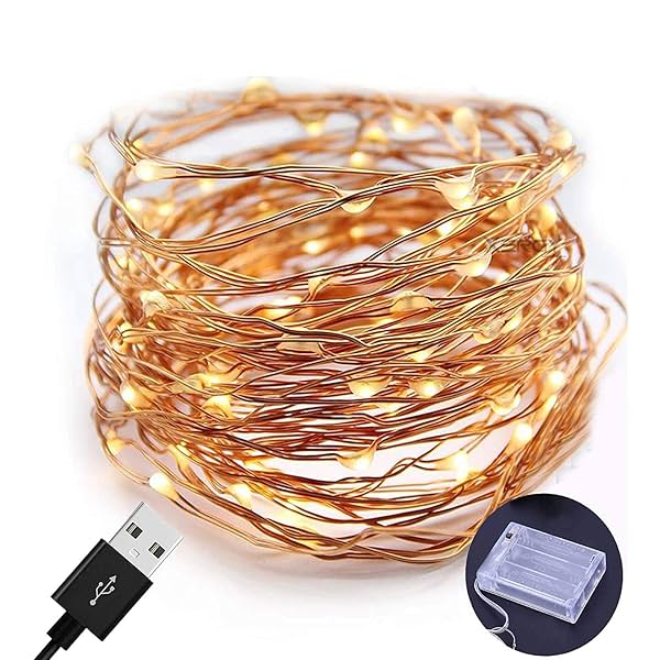 Image of Lexton 50 LEDs Fairy String Lights (5 Meter)